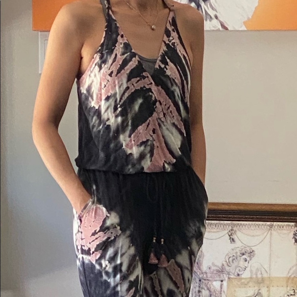 Tie dye jumpsuit for your inner flower child XS